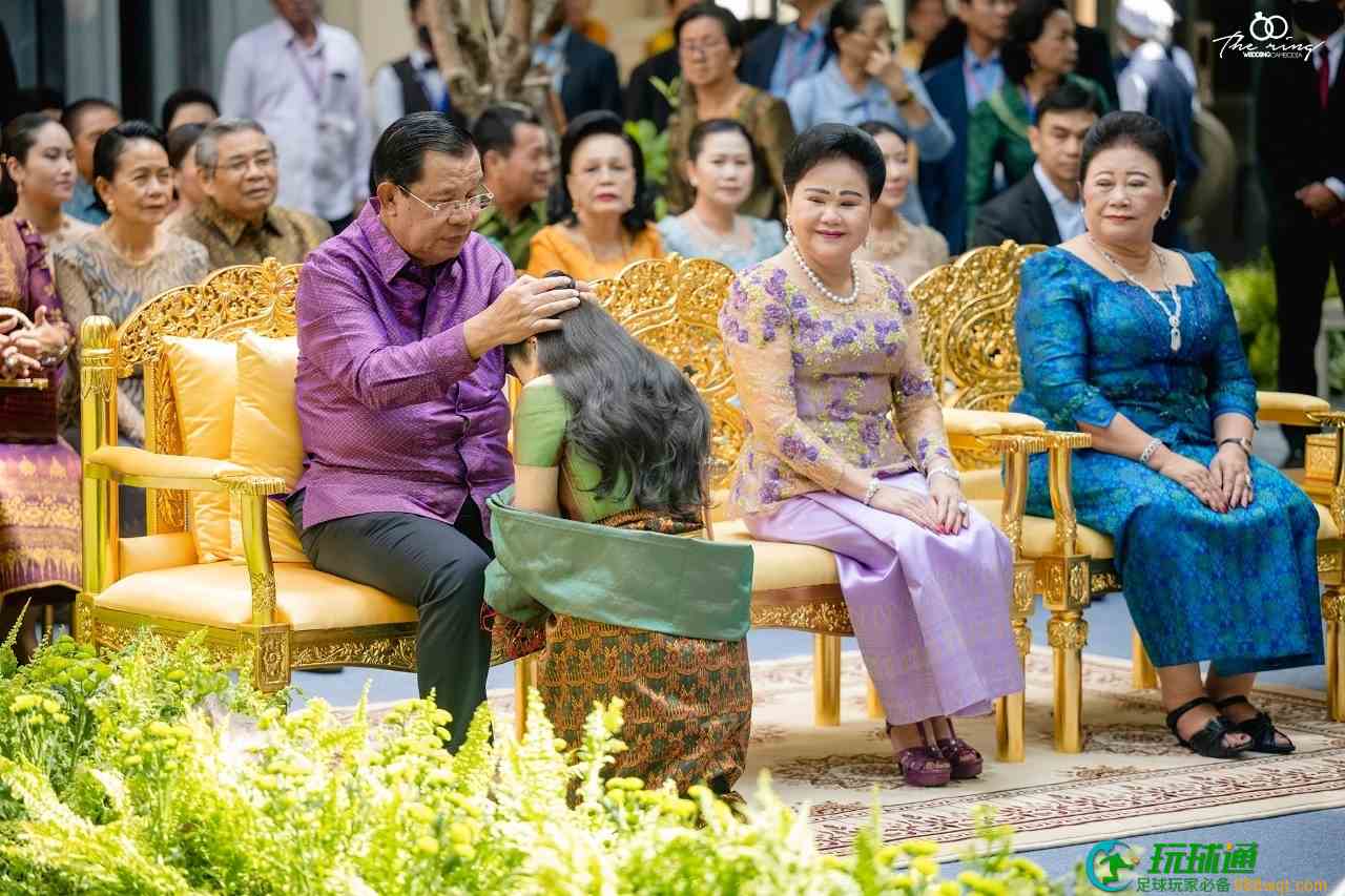 洪森侄孙女大婚！现场超豪华！