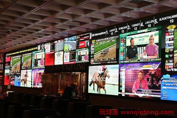 在特拉华公园里一个直播全国所有马赛的工作室