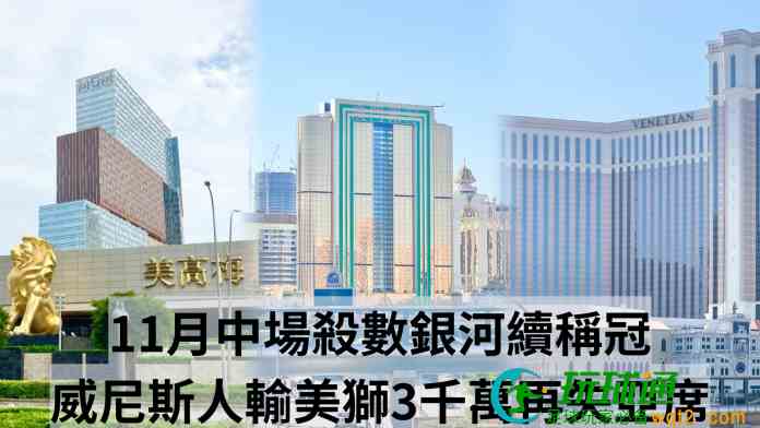 11月中场杀数银河续称冠  威尼斯人输美狮3千万再失亚席