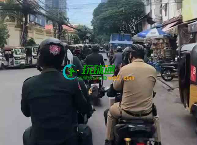金边七玛卡拉区加强巡查宪兵清查行动频繁